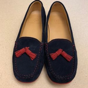 Austen Heller blue suede men’s shoes